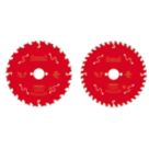 Freud  Wood Circular Saw Blades 190mm x 30mm 24/40T 2 Pieces