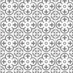 Wilsonart Florence Black & White Splashback 900mm x 800mm x 4mm