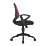 Nautilus Designs Lattice Medium Back Task/Operator Chair Wine