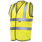 Tough Grit  High Visibility Vest Yellow Large 50" Chest