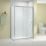 Triton Neo Six  Framed Rectangular Sliding Door Shower Enclosure  Chrome  1200mm x 800mm x 1850mm
