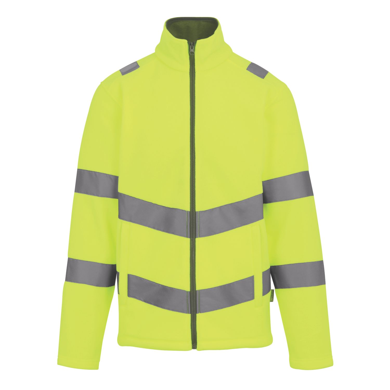 Regatta Thor Hi-Vis Pro Fleece Yellow Small 37.5" Chest (387VC)