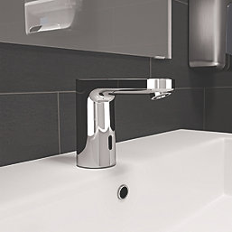 Hansgrohe Vernis Blend Mains-Powered Touch-Free Electronic Basin Tap Chrome 230V
