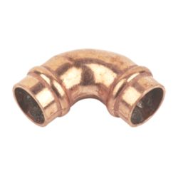 Flomasta  Brass Solder Ring Equal 90° Elbows 10mm 10 Pack