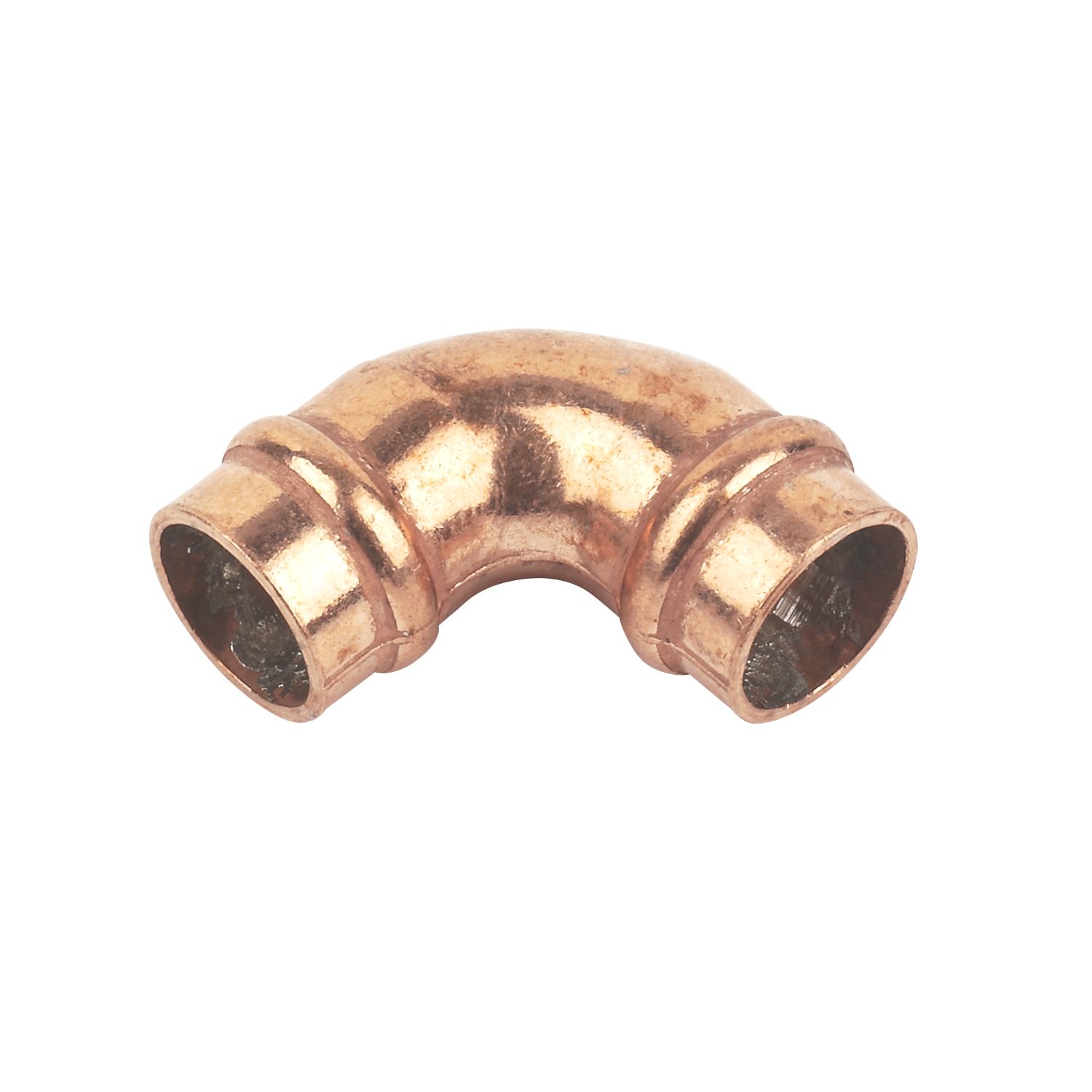 Flomasta Brass Solder Ring Equal 90° Elbows 10mm 10 Pack (38805)