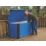Trimetals   6' x 2' 6" (Nominal) Metal Garden Storage Box Blue