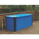 Trimetals   6' x 2' 6" (Nominal) Metal Garden Storage Box Blue