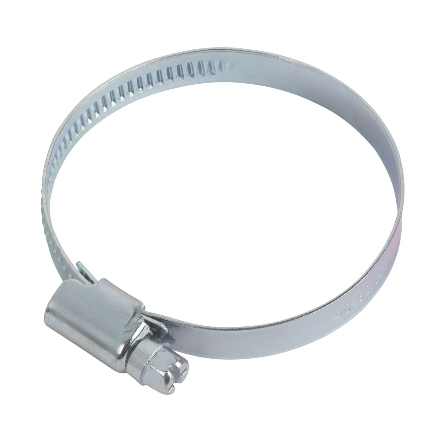 Easyfix Blue Zinc-Plated Hose Clips 40-60mm 10 Pack (38831)