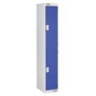 LinkLockers 2-Door Security Locker 1800mm x 300mm Blue