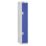 LinkLockers 2-Door Security Locker 1800mm x 300mm Blue