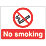 "No Smoking" Sign 450mm x 600mm