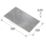 Essentials Smooth Protective Door Plate Galvanised Steel 250mm x 500mm x 0.55mm
