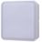 LAP  Outdoor Square LED Bulkhead White 12W 1000lm