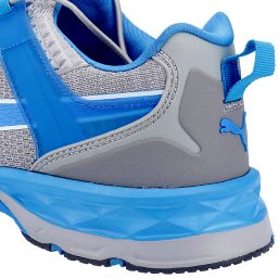 Puma Xcite Low Metal Free  Buckle Safety Trainers Grey/Blue Size 7