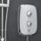Aqualisa eSense Arctic White 10.5kW  Electric Shower