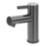 Refurb Swirl Bonda Titanium 136mm Standard Lever Mono Basin Mixer Tap  With Clicker Waste