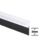 Stormguard Bottom Door Brush Draught Excluder White 1m