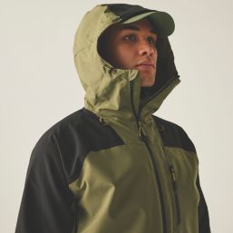 Dare 2B Torrek II Waterproof & Breathable Jacket Martini Olive / Black X Large Size 64" Chest