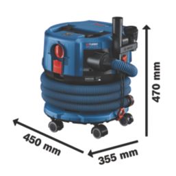 Bosch GAS 18V-12 MC 30Ltr/sec 18V Li-Ion AMPShare Brushless Cordless M Class Vacuum Cleaner - Bare