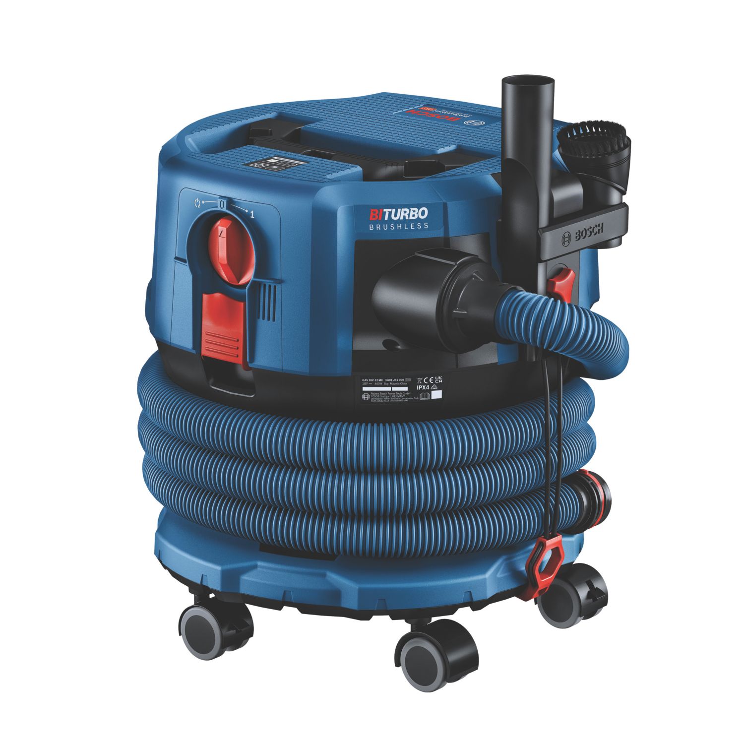 Bosch GAS 18V-12 MC 30Ltr/sec 18V Li-Ion AMPShare Brushless Cordless M Class Vacuum Cleaner - Bare (389CP)