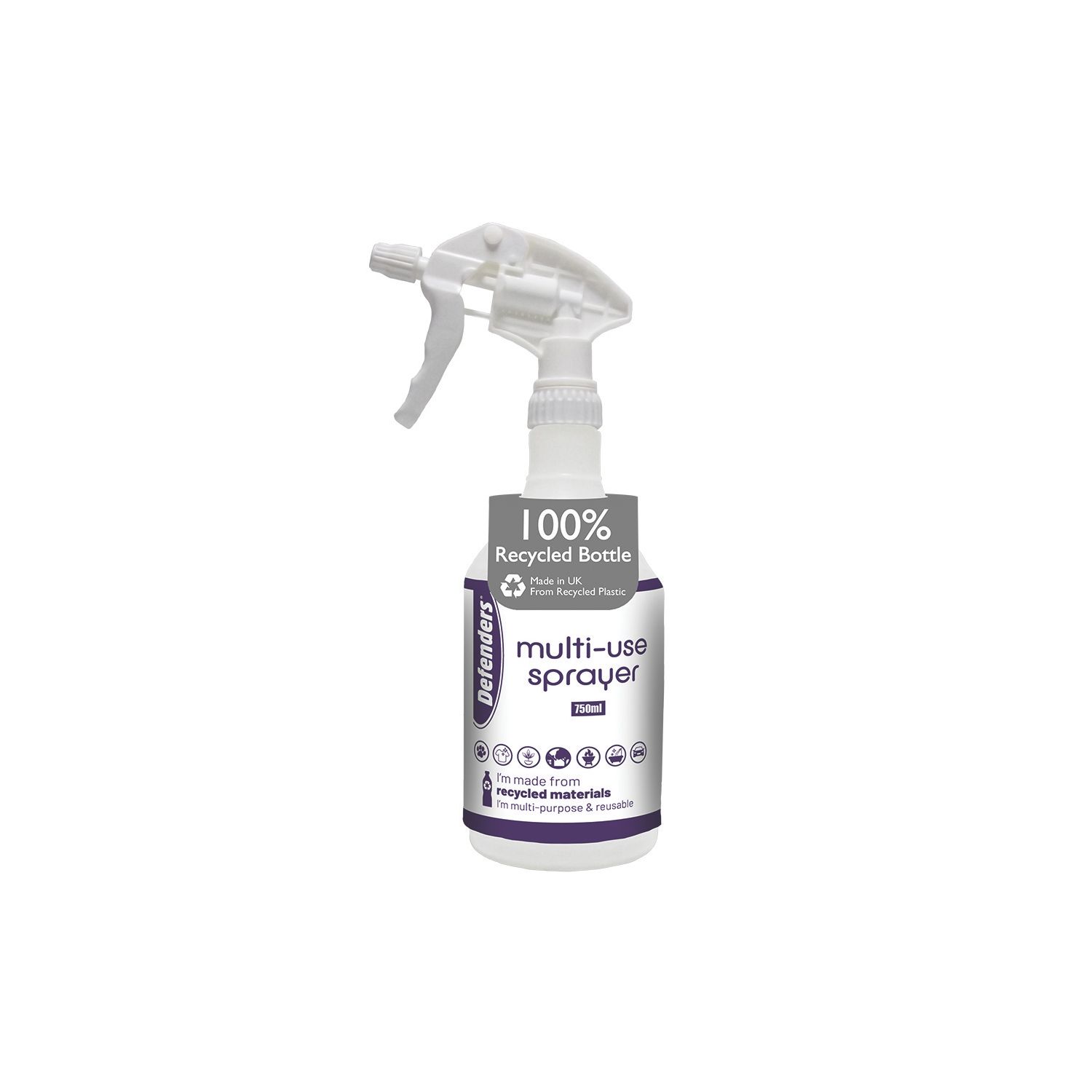 Defenders White / Purple Sprayer 750ml (389CR)