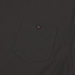 Scruffs Eco Worker Pocket Short Sleeve T-Shirt Black Large 42-44" Chest
