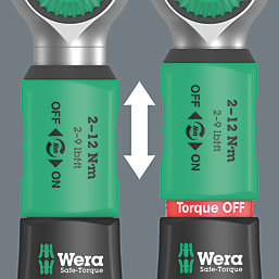 Wera Safe-Torque A 2 Wrench 1/4" x 9.6063"