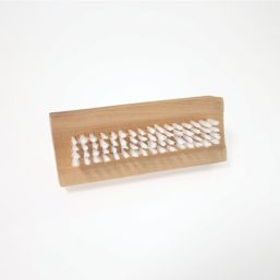 Hillbrush Nail Brush Natural Wood Finish 12 Pack