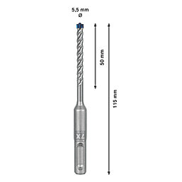 Bosch Expert  SDS Plus Shank Drill Bit 5.5mm x 115mm