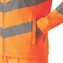 Regatta Ablaze 2 Layer Softshell Hi- Vis Jacket Orange 2X Large 47" Chest