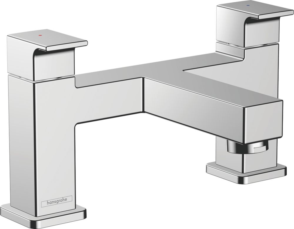 Hansgrohe Vernis Shape Deck-Mounted 2-Hole Bath Mixer Chrome