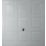 Gliderol Georgian 8' x 6' 6" Non-Insulated Frameless Steel Up & Over Garage Door Light Grey