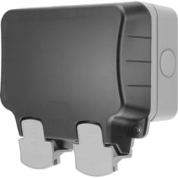 British General IP66 Weatherproof Outdoor 2G Power Enclosure 117.5mm x 81mm x 159mm