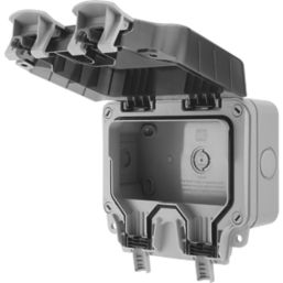 British General IP66 Weatherproof Outdoor 2G Power Enclosure 117.5mm x 81mm x 159mm