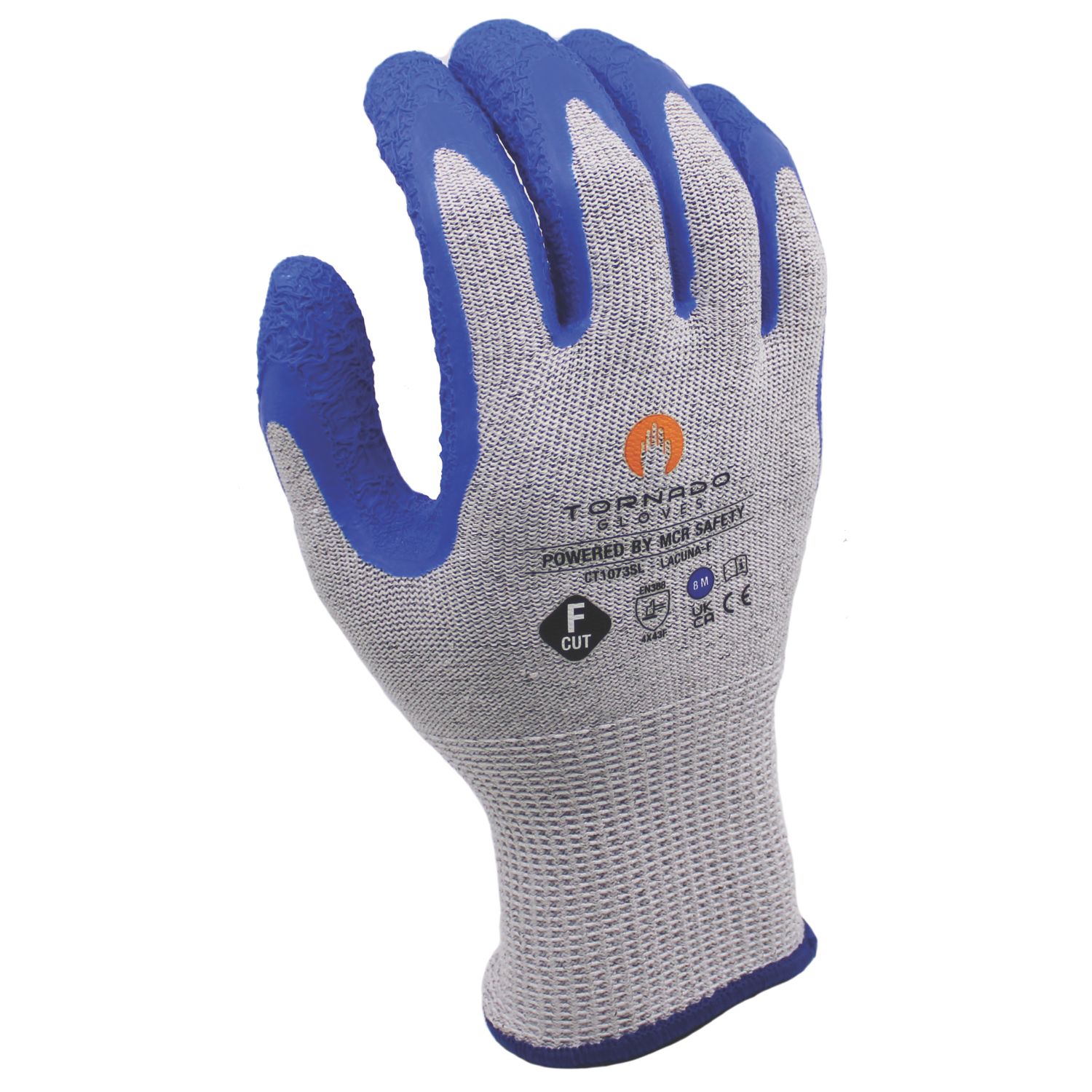 MCR Safety Lacuna SL Cut Resistant Gloves Grey/Blue Large (389YM)