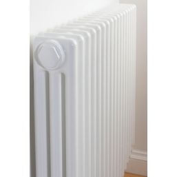 Acova 600mm x 812mm 3532BTU White Horizontal 3 Column Radiator
