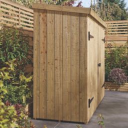 Rowlinson Heritage 6' x 2' 6" (Nominal) Pent Timber Bike Store
