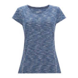 Regatta Hyperdimension II Short Sleeve Womens T-Shirt Navy Size 20
