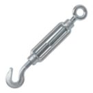Essentials Steel Hook & Eye Turnbuckles 16.5mm 2 Pack