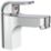 Ideal Standard Esino Chrome 135mm Cloakroom Lever Mono Basin Mixer Tap  With Clicker Waste