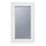 Crystal  Left-Hand Opening Obscure Triple-Glazed Casement White uPVC Window 610mm x 820mm