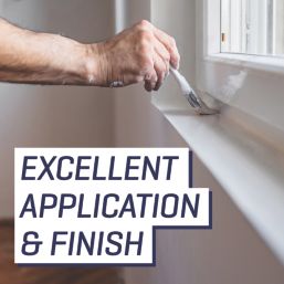 Johnstones Trade 2.5Ltr Brilliant White Gloss Water-Based Trim Paint
