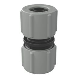 Titan 1/2 & 5/8 Double-End Female Hose Repair Connector - Screwfix