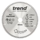 Trend CSB/25080 Wood/Chipboard/MDF Circular Sawblade 250mm x 30mm 80T