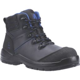 Amblers 308C Metal Free Safety Boots Black Size 6.5 - Screwfix