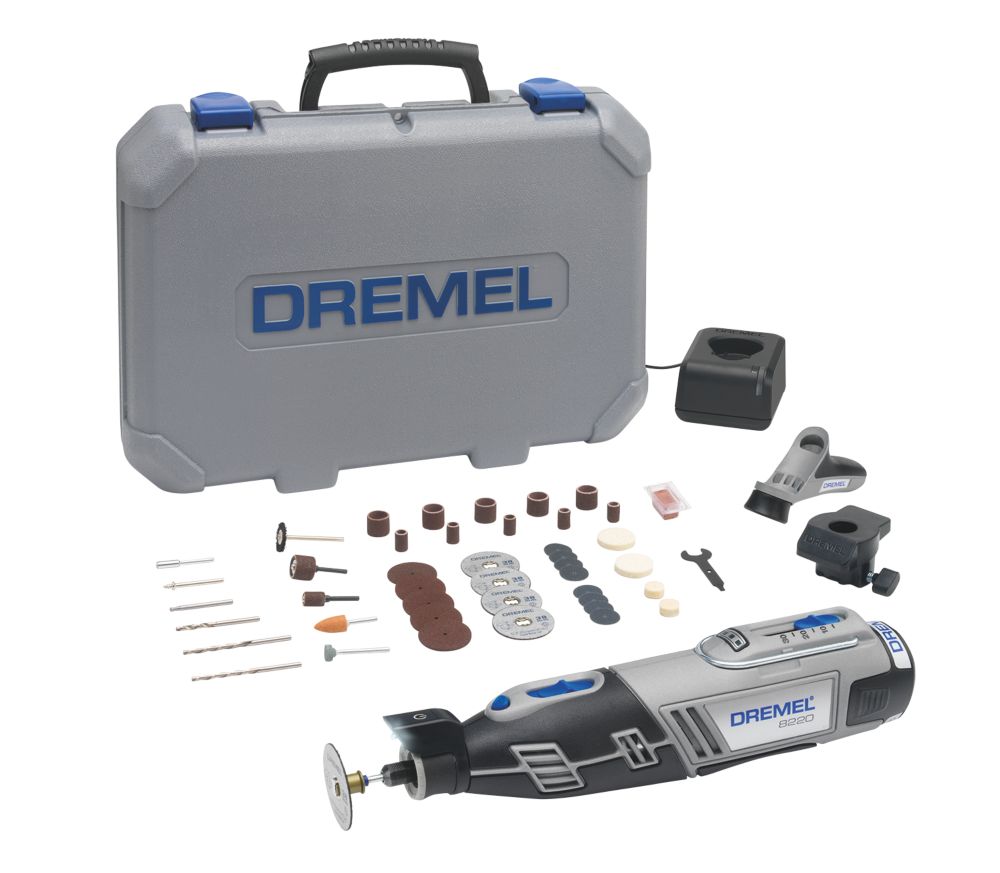 Dremel 8220 Cordless 12V High Performance Rotary Tool Review - Belts And  Boxes