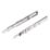 Essentials Steel Full Extension Self-Closing Ball Bearing Drawer Runners 400mm 2 Pack