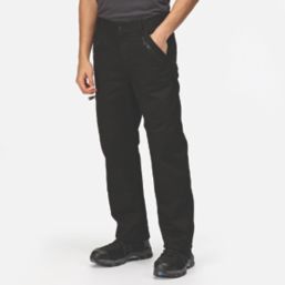 Regatta Pro Action Work Trousers Black 36" W 31" L