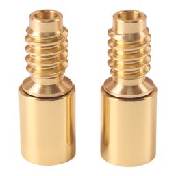 Smith & Locke  40mm Sash Stops Polished Brass 2 Pack