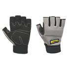 Stanley Performance Fingerless Gloves Grey Large